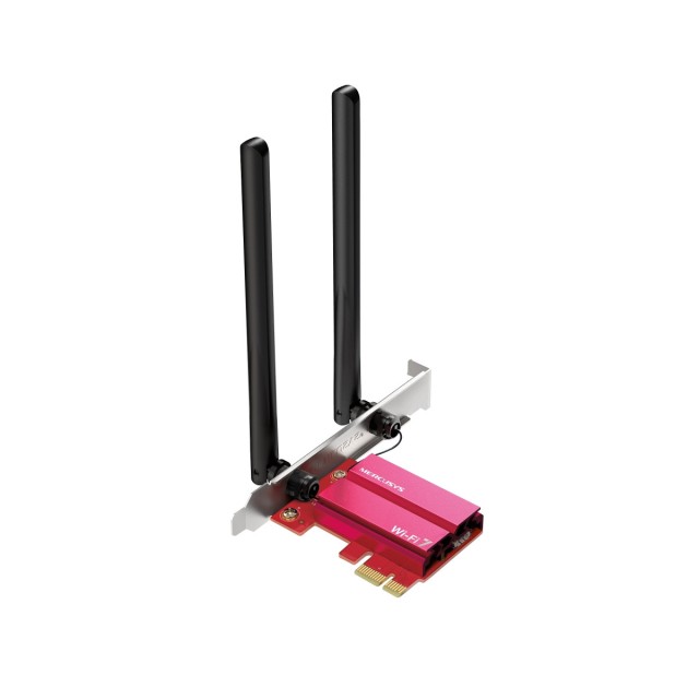 Mercusys BE6500 Tri-Band Wi-Fi 7 Bluetooth PCI Express Adapter - MA37BE