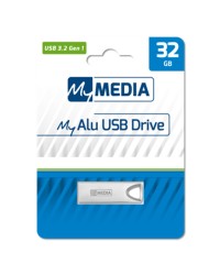 MyMedia My Alu USB Drive 32GB USB 3.2 Gen 1 (by Verbatim) - 69276