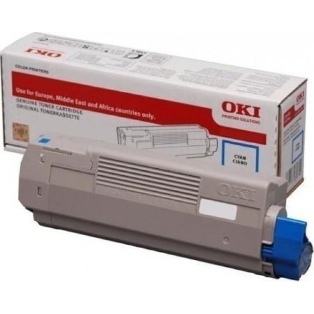 Toner Laser Oki 46508715 Cyan - 1.5K Pgs