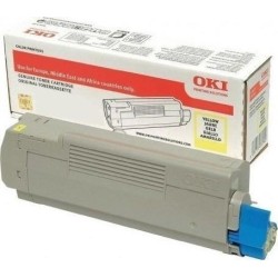 Toner Laser Oki 46508713 Yellow - 1.5K Pgs