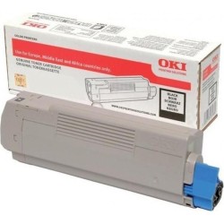 Toner Laser Oki 46490608 Black - 7K Pgs