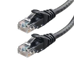 Powertech U-UTP Cat.5e Καλώδιο Δικτύου Ethernet 10m Μαύρο