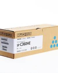Toner Laser Ricoh SPC360HE Cyan 5k Pgs