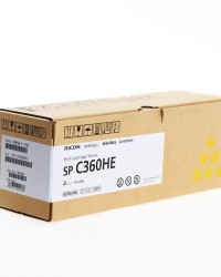 Toner Laser Ricoh SPC360HE Yellow 5k Pgs