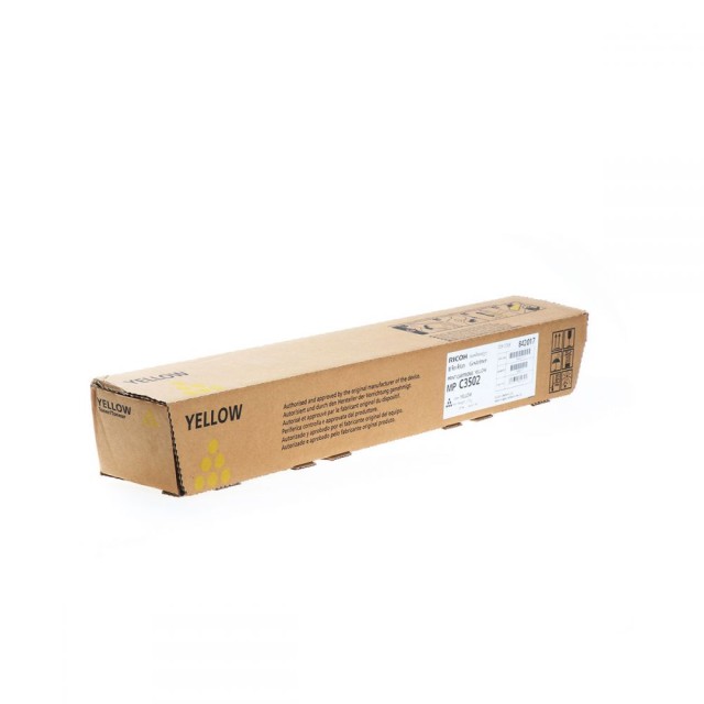 Toner Copier Ricoh MP-C3502 Yellow - 18K Pgs