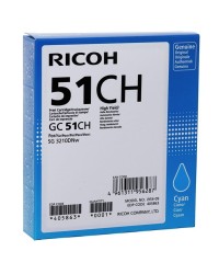 Toner Ricoh GC51CH  Cyan  2.5k