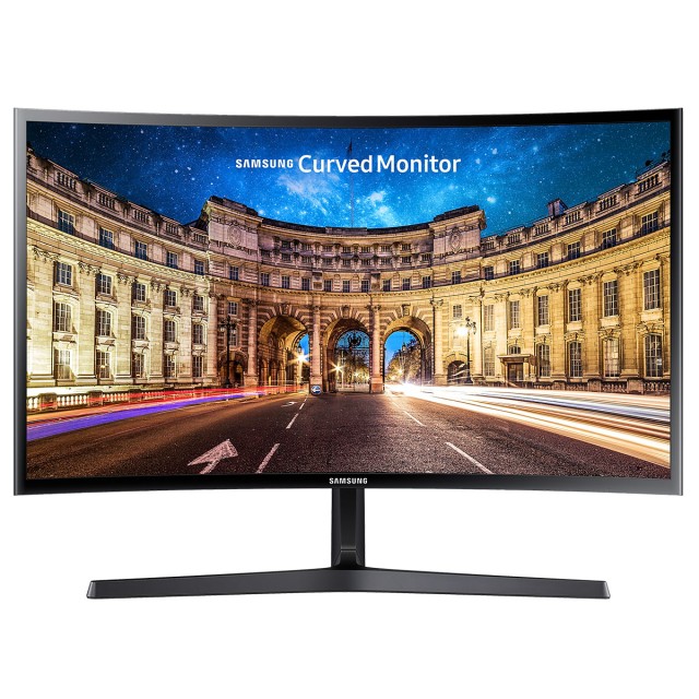 SAMSUNG C24F396FHR 24 FHD Curved Monitor - LC24F396FHRXEN