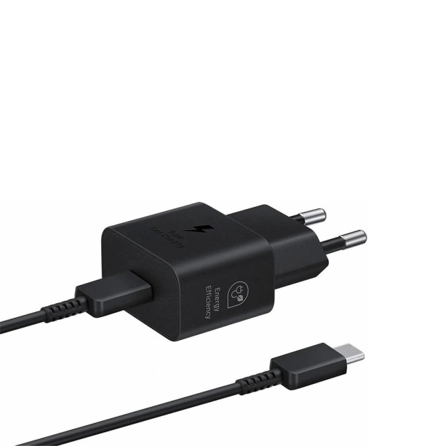 Samsung USB-C Charger 25W + Cable - EP-T2510XBEGEU