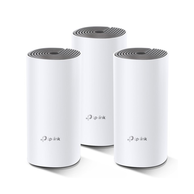 TP-Link Deco E4(3-Pack) AC1200 Whole Home Mesh Wi-Fi System