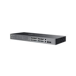 TP-Link Omada 20-Port Gigabit Easy Managed Switch with 16-Port PoE+ - ES220GMP
