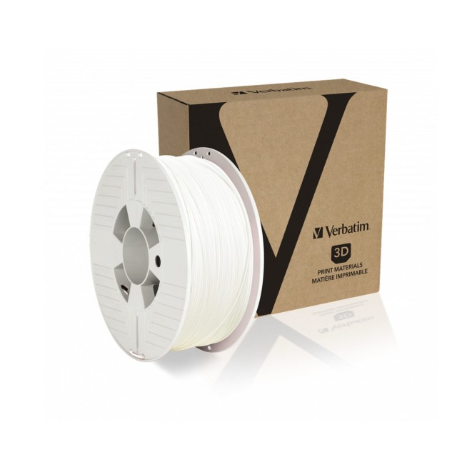 Verbatim 3D Printer Filament PET-G 1.75Mm 1Kg White