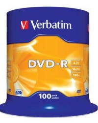 DVD-R VERBATIM 43549  AZO 4.7GB 16X MATT SILVER SURFACE