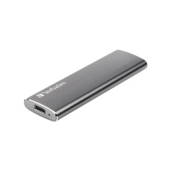 Verbatim Vx500 USB 3.1, USB-C Εξωτερικός SSD 1TB M.2 Ασημί - 47444