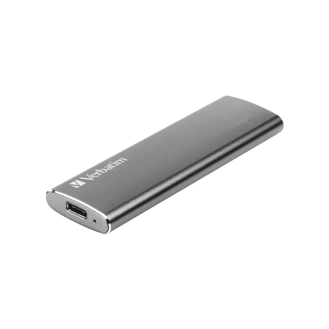 Verbatim Vx500 USB 3.1, USB-C Εξωτερικός SSD 1TB M.2 Ασημί - 47444