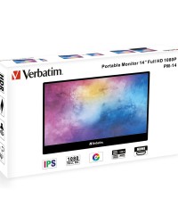 Verbatim PM-14 IPS HDR Φορητό Monitor 14″ FHD 1920x1080 6ms - 49590