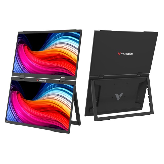 Verbatim Dual Portable Monitor 15.6″ Full HD Essentials- 32403402
